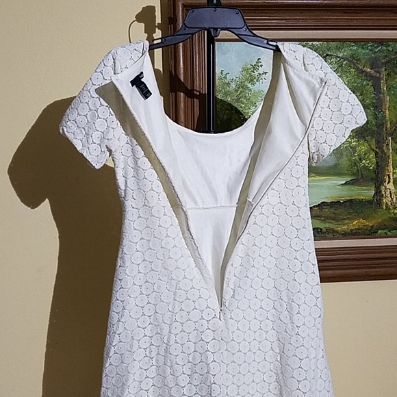 H&M white dress C12 - Picture 6 of 6